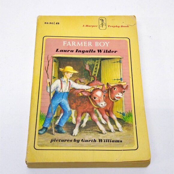 Harper Trophy Books Charlotte's Web Farmer Boy (2) On The Banks Of Plum Creek - Picture 9 of 14